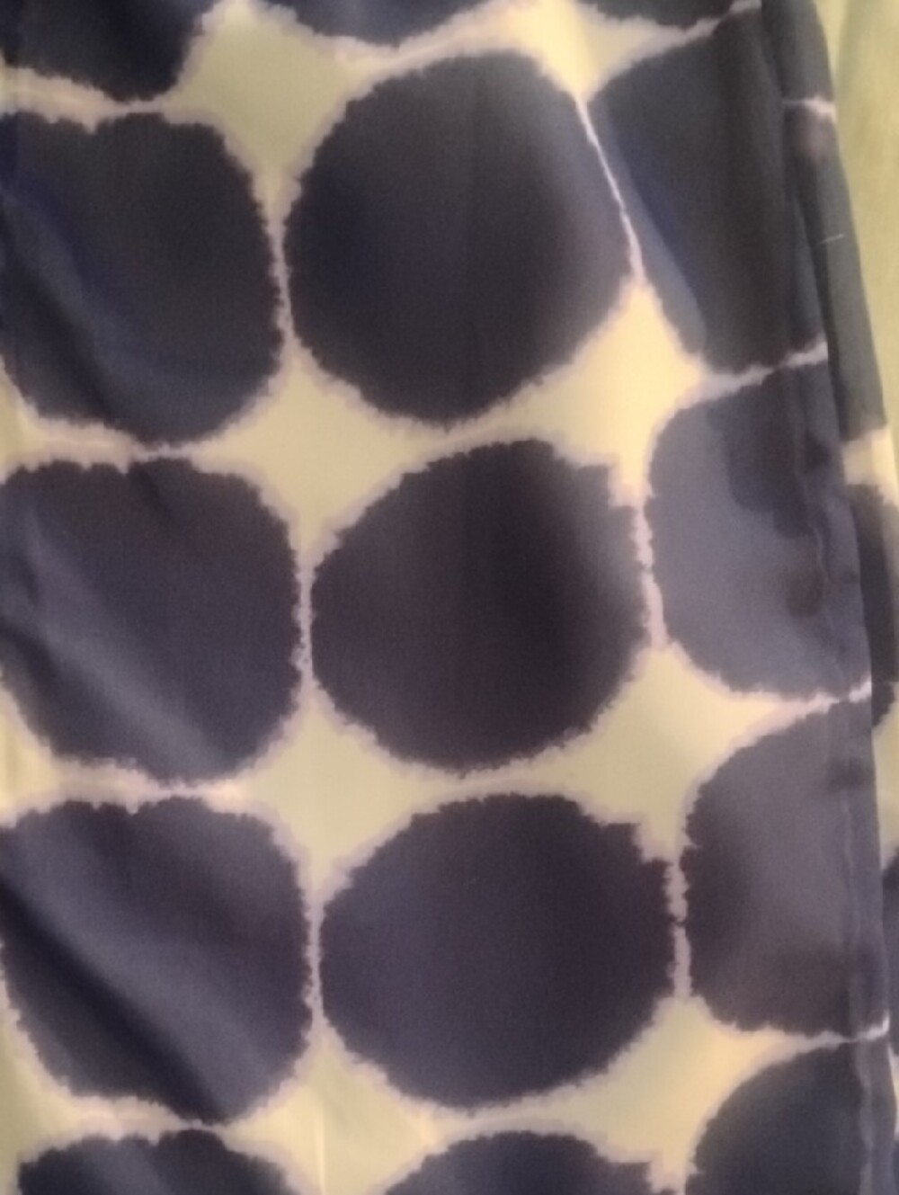 Banana Republic Purple and White Dot Print V-Neck Mini Dress - Picture 5 of 5